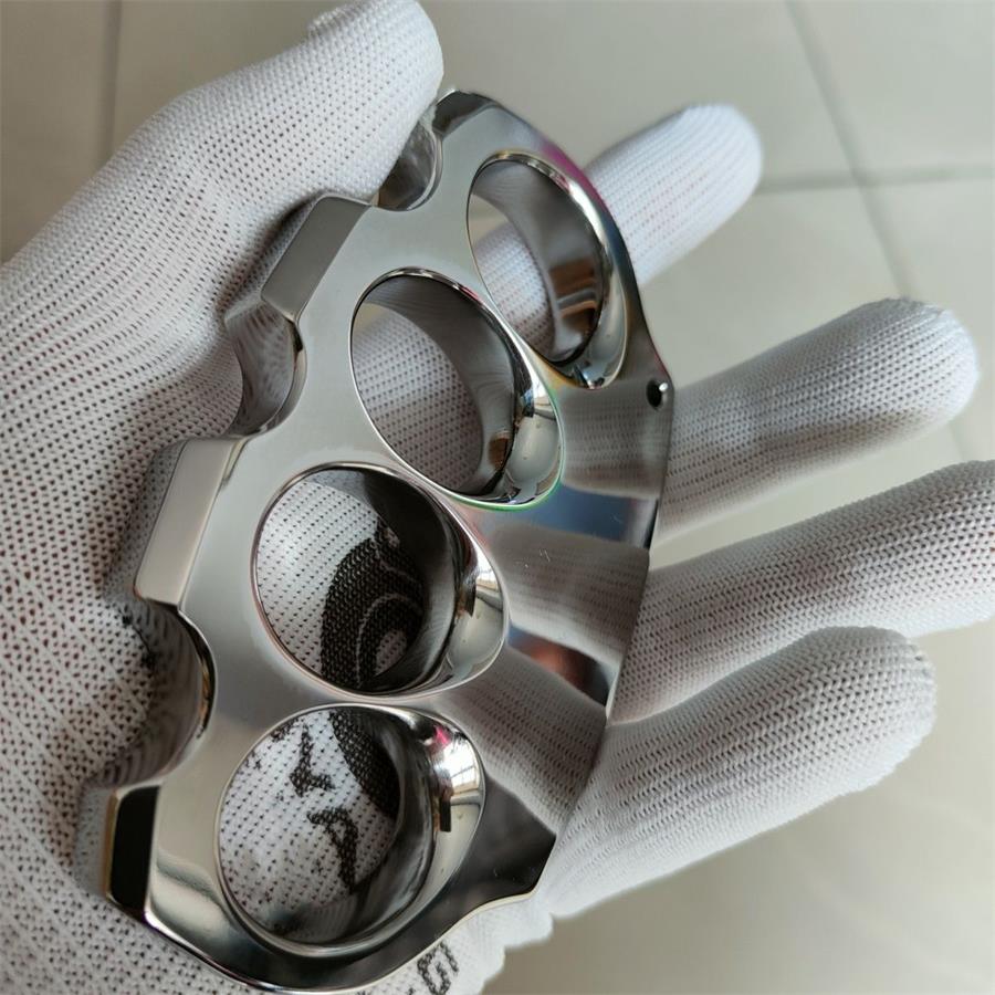 Mirror Polished Titanium Alloy Knuckle Duster - Image 4