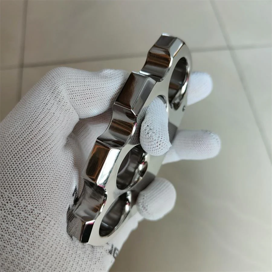 Mirror Polished Titanium Alloy Knuckle Duster - Image 7