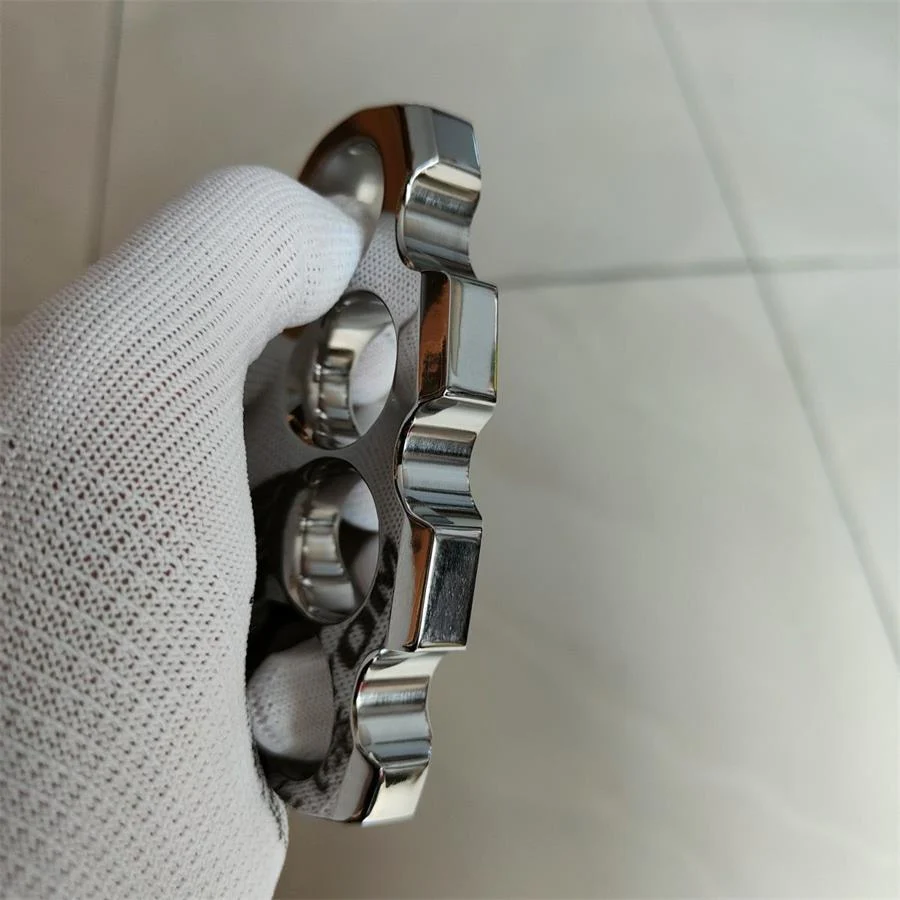 Mirror Polished Titanium Alloy Knuckle Duster - Image 8