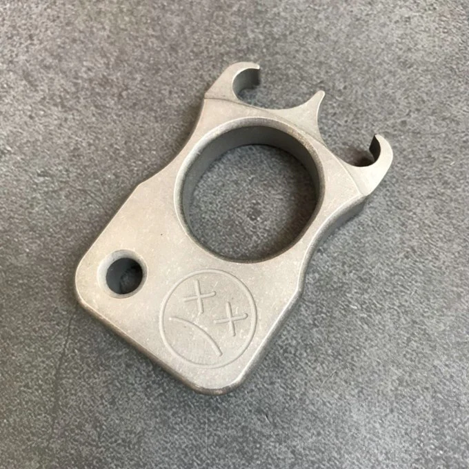 Multi-functional Titanium Alloy Knuckle Duster Outdoor Self-defense Boxing Window Breaking Combat Guards - Image 7