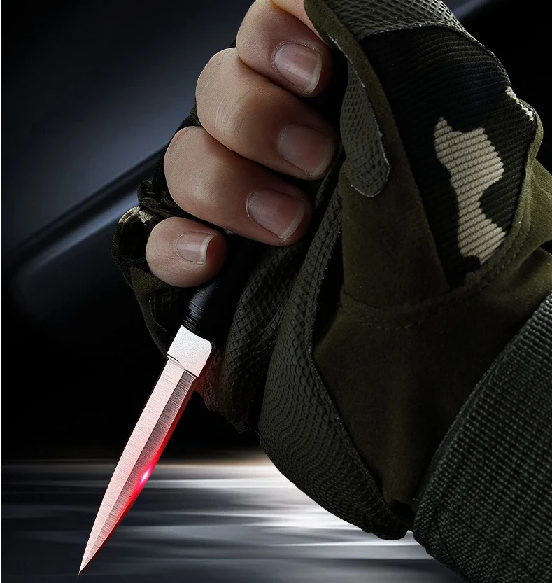 Multi-purpose Pencil Shaped Pocket Knife Outdoor Survival Portable Tactical EDC Tool - Image 8
