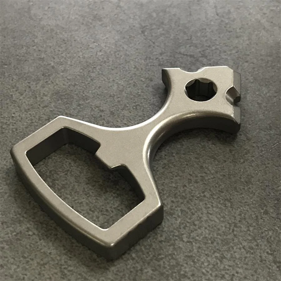 Multi-purpose Portable Titanium Bottle Opener EDC Tool - Image 6