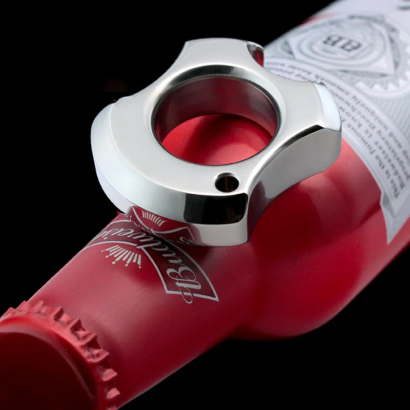 Multi-style Bottle Opening Brass Knuckle Duster - Image 4