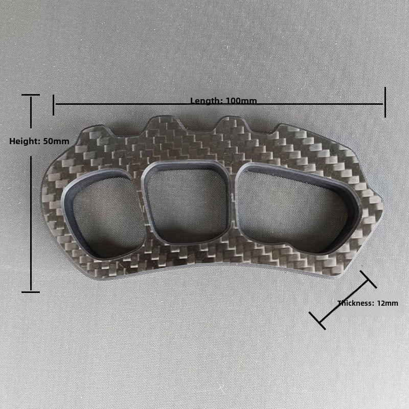 Multi-style Carbon Fiber Knuckle Duster Security Window Breaking EDC Tool - Image 10