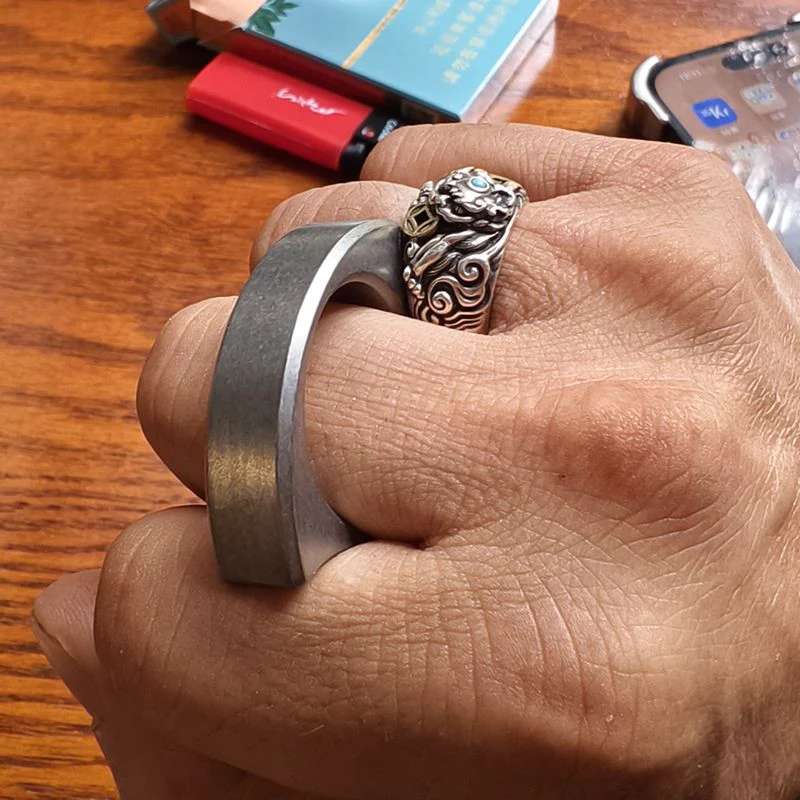 Multi-style Mini Knuckle Duster Self-defense EDC Decoration - Image 8