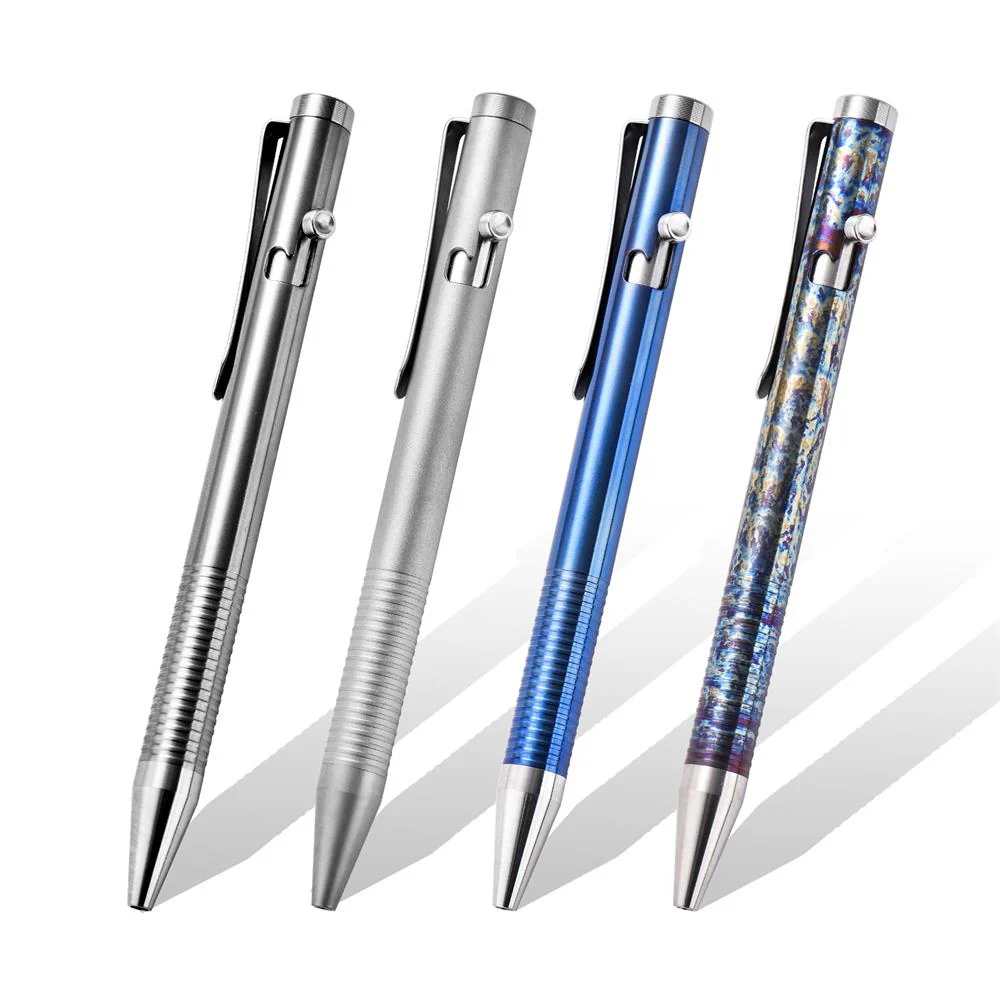 Multifunctional Bolt Titanium Tactical Writing Pen - Image 10