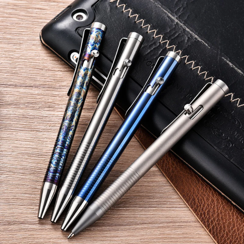 Multifunctional Bolt Titanium Tactical Writing Pen - Image 4