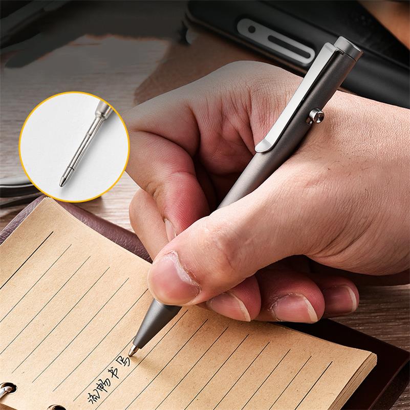 Multifunctional Bolt Titanium Tactical Writing Pen - Image 6