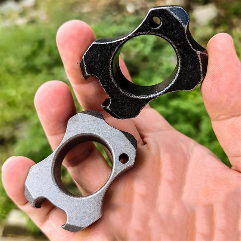 Multifunctional Bottle Opening Knuckle Duster Broken Window Protective Gear - Image 3