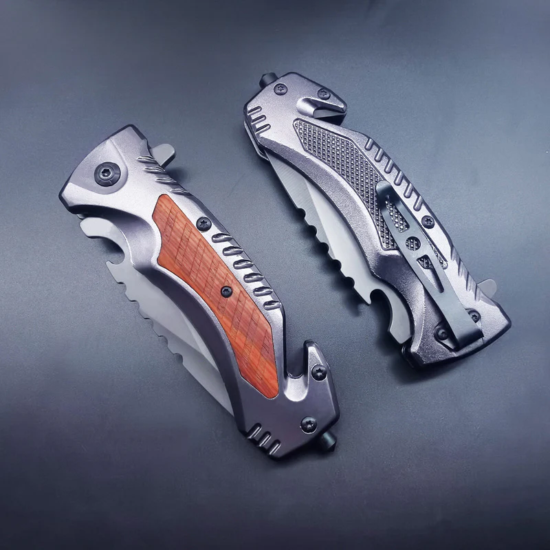 Multifunctional Folding Knife Outdoor Window Breaker EDC Fruit Knives - Image 2