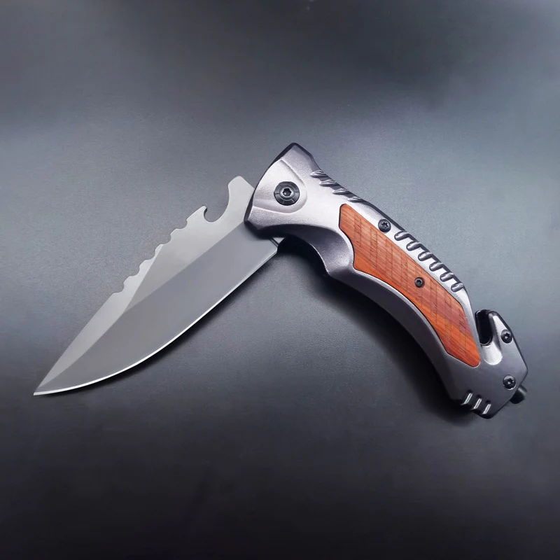 Multifunctional Folding Knife Outdoor Window Breaker EDC Fruit Knives - Image 4
