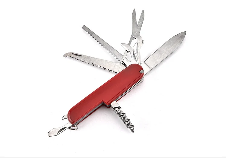Multifunctional Folding Knife Saw Scissors Bottle Opener - Image 4