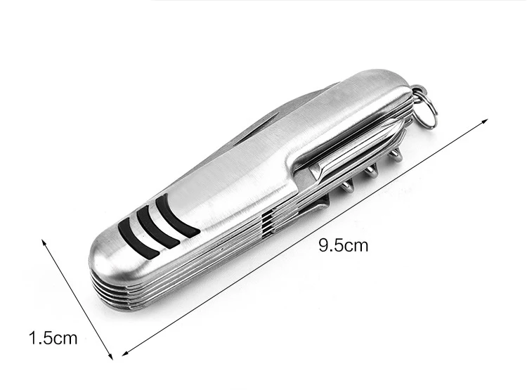 Multifunctional Folding Knife Saw Scissors Bottle Opener - Image 8