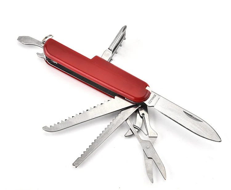 Multifunctional Folding Knife Saw Scissors Bottle Opener - Image 9