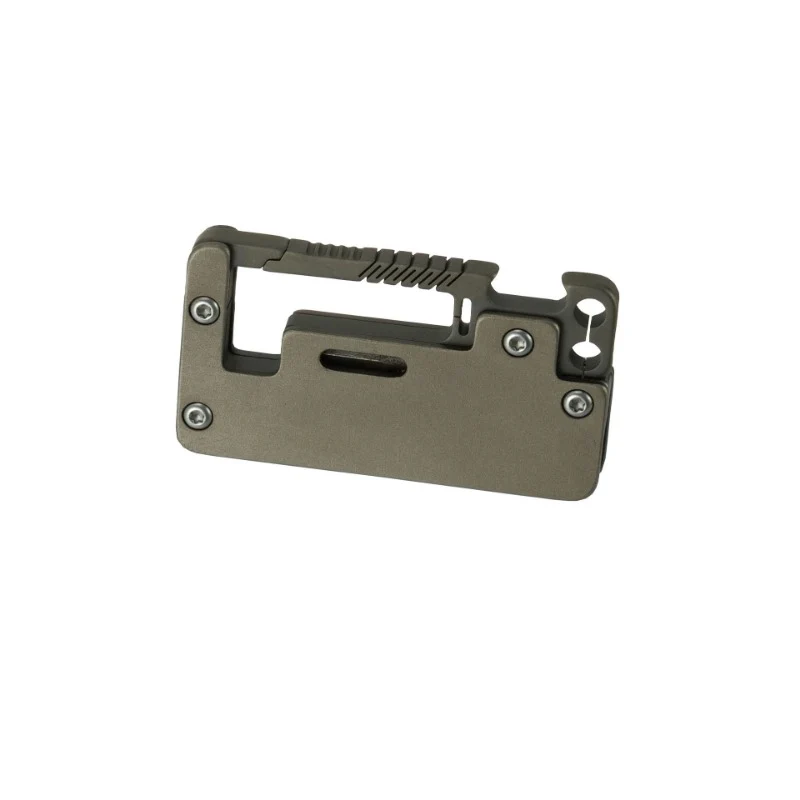 Multifunctional Titanium Pocket Knife Hiking Buckle Bottle Opener Tool - Image 8