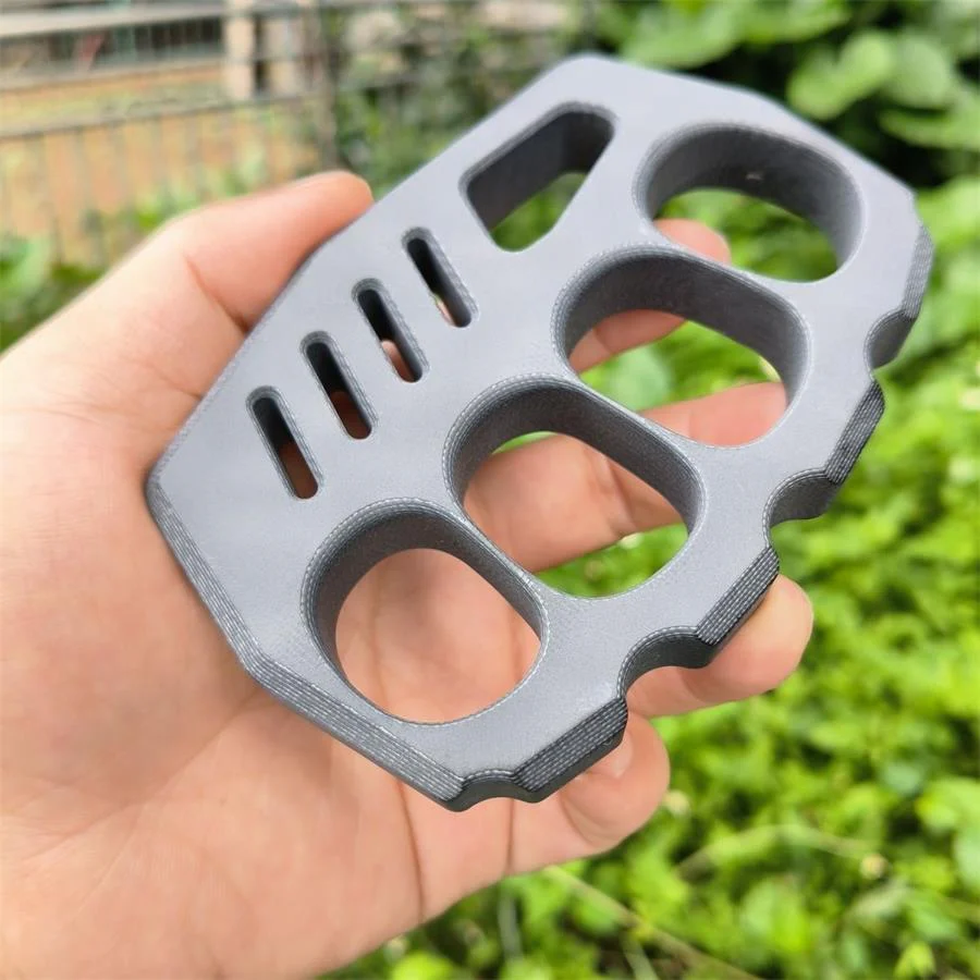 Multistyle G10 Knuckle Duster Boxing Broken Window Self Defense EDC Tool - Image 9