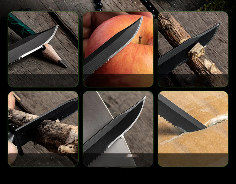 Necklace Small Straight Knife Multifunctional Defense - Image 6