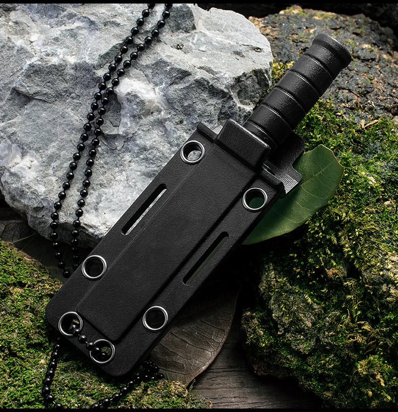 Necklace Small Straight Knife Multifunctional Defense - Image 9
