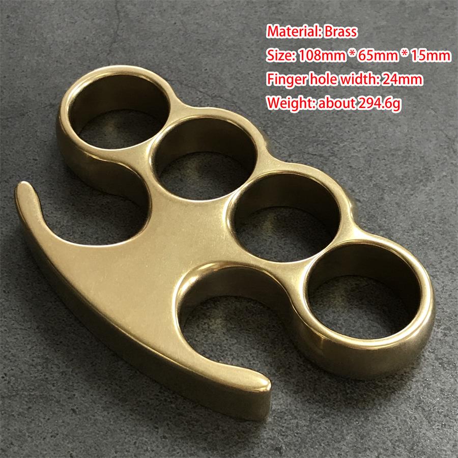 Old Style Classic Stonewashed Brass Knuckle Duster - Image 12
