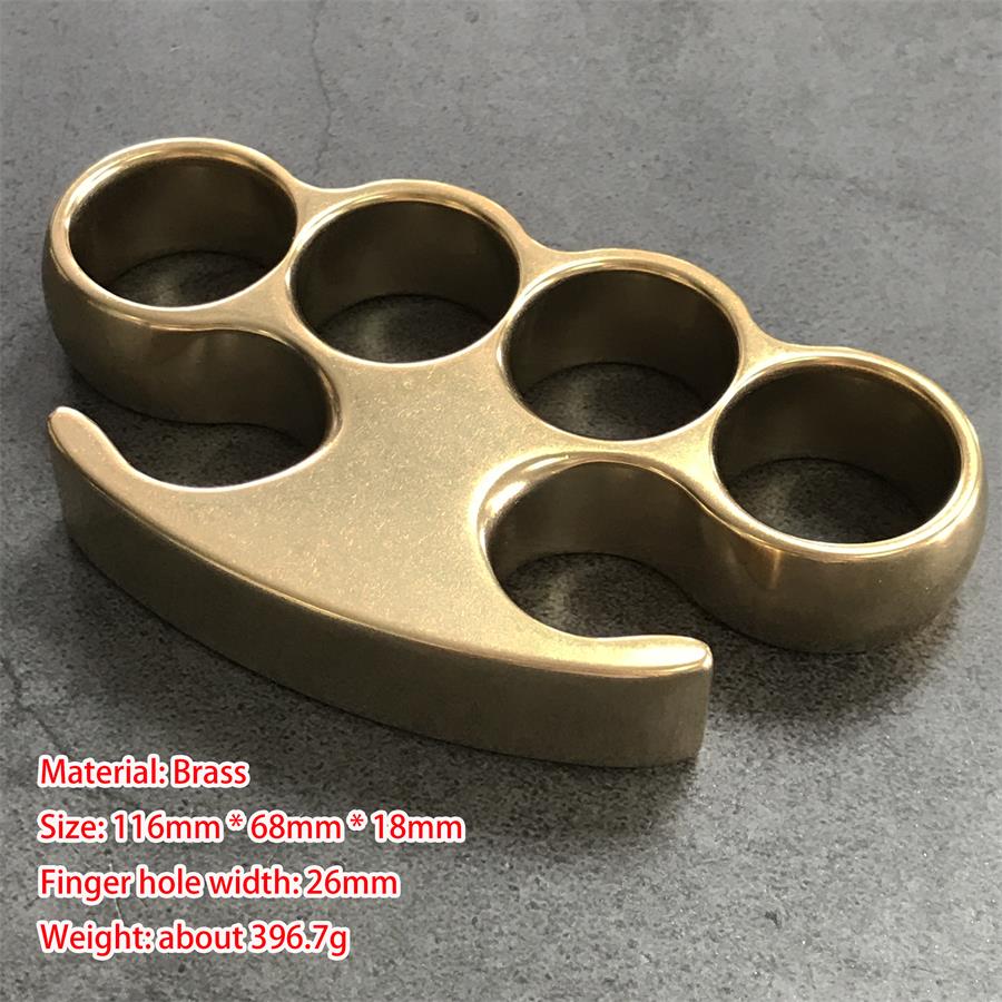 Old Style Classic Stonewashed Brass Knuckle Duster - Image 13