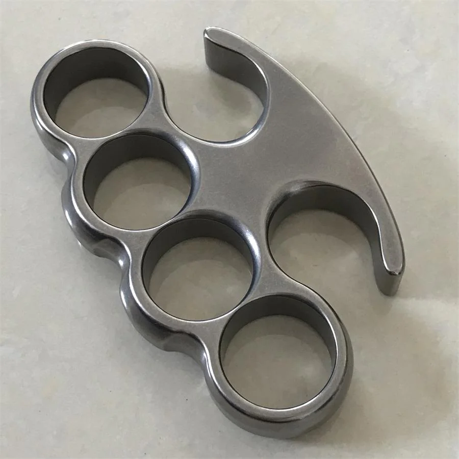 Old Style Classic Titanium Knuckle Dusters - Image 2