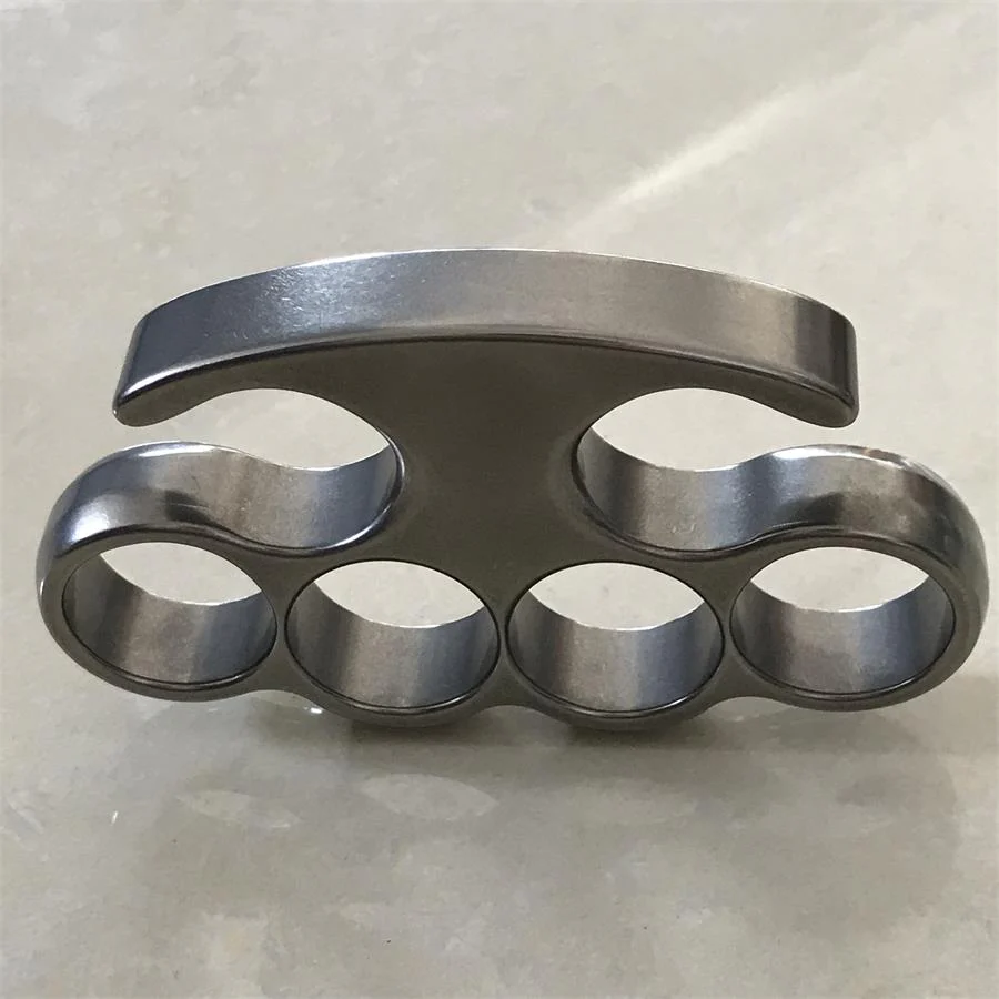 Old Style Classic Titanium Knuckle Dusters - Image 4