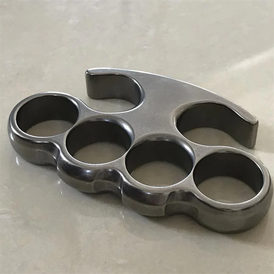 Old Style Classic Titanium Knuckle Dusters - Image 9