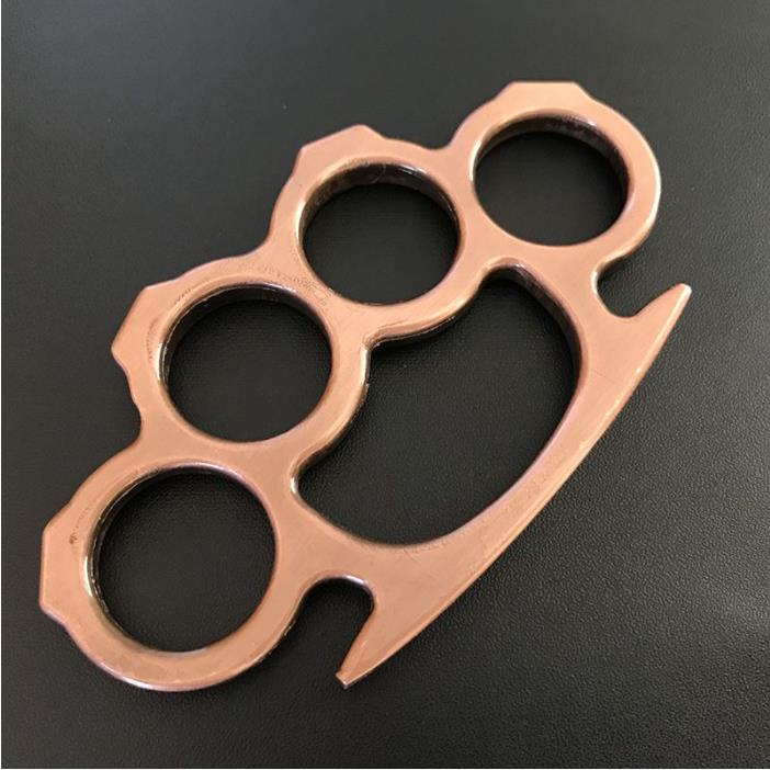 Order - Solid Brass Knuckles Duster For Self Defense Window Breaker EDC Supplies - Image 10