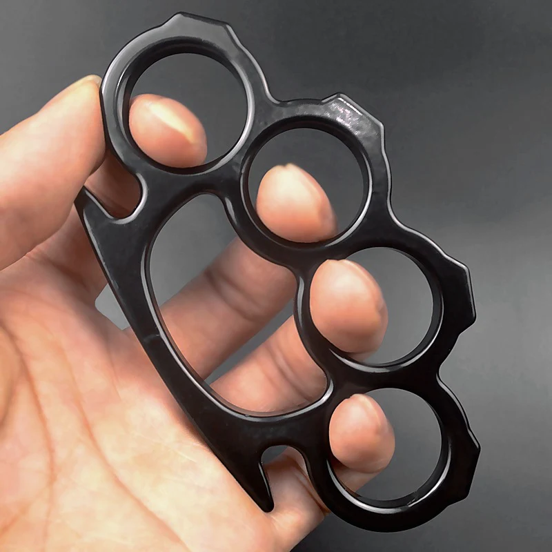 Order - Solid Brass Knuckles Duster For Self Defense Window Breaker EDC Supplies - Image 3