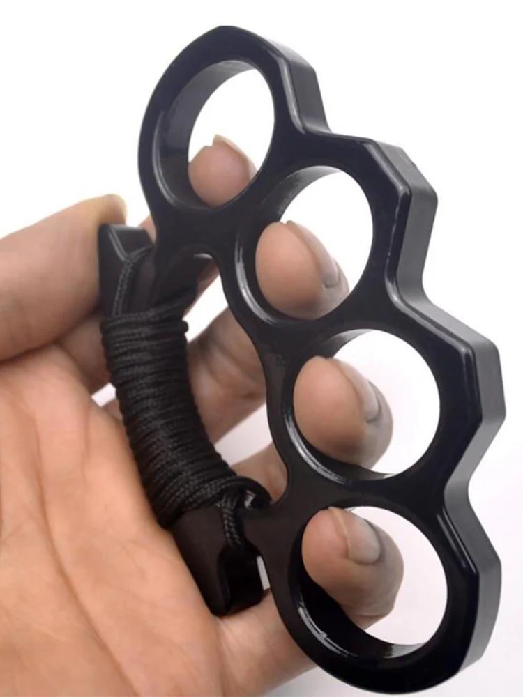 Order - Solid Brass Knuckles Duster For Self Defense Window Breaker EDC Supplies - Image 5