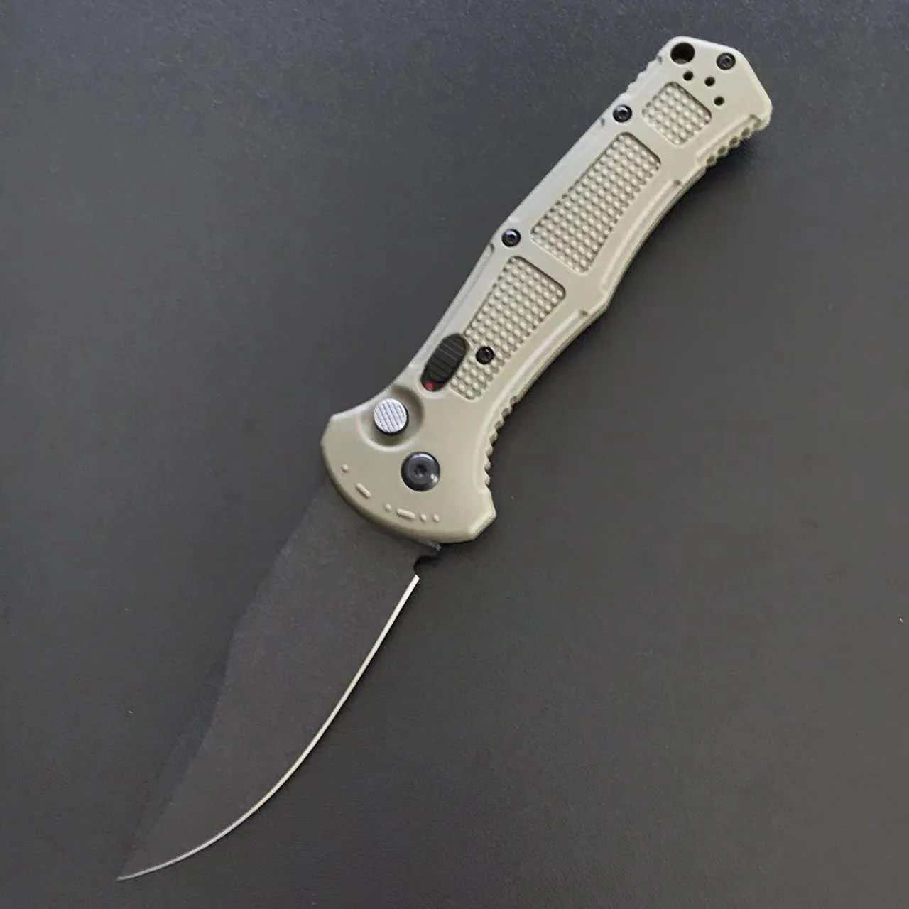 Outdoor  9070 9071 Folding Knife D2 Blade Nylon Fiber Handle Camping Hunting Tactical Defense Pocket Knives - Image 12