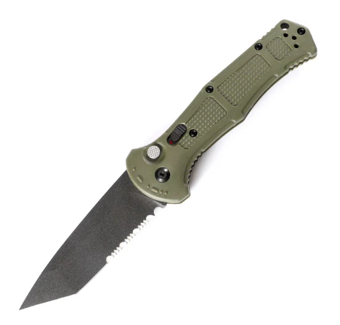 Outdoor  9070 9071 Folding Knife D2 Blade Nylon Fiber Handle Camping Hunting Tactical Defense Pocket Knives - Image 9