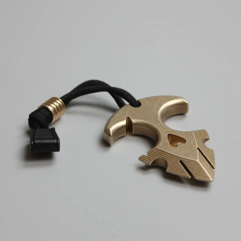 Outdoor Brass Knuckle Duster EDC Self-defense Decoration - Image 5