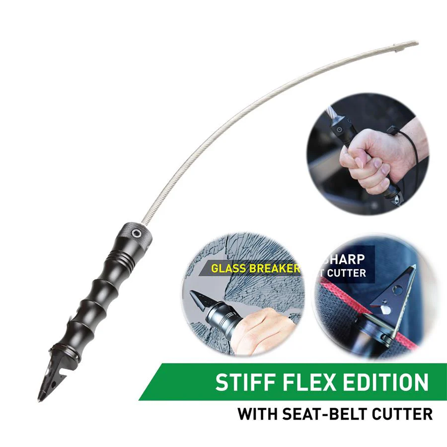 Outdoor Broken Window Tactical Defense Whip - Image 2