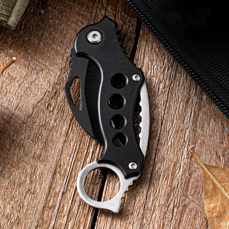Outdoor Claw Knife Portable Survival Folding Knives Fishing Safety Defense Pocket EDC Tool - Image 3