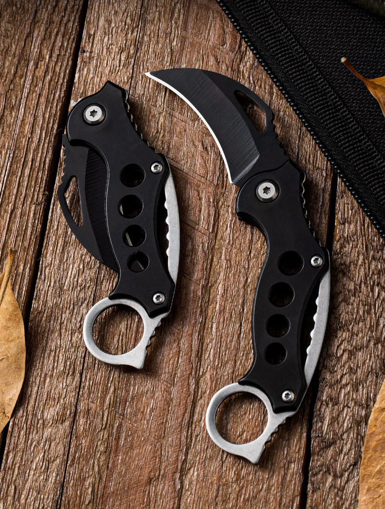 Outdoor Claw Knife Portable Survival Folding Knives Fishing Safety Defense Pocket EDC Tool - Image 6
