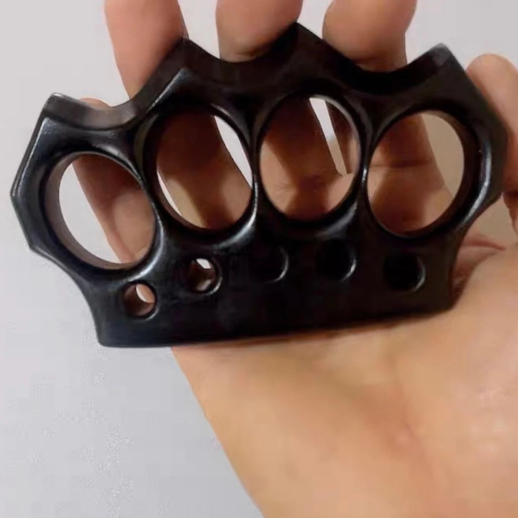 Outdoor Defense High Stiffness Knuckle Duster Boxing Window Breaker Combat Protective Gear - Image 2