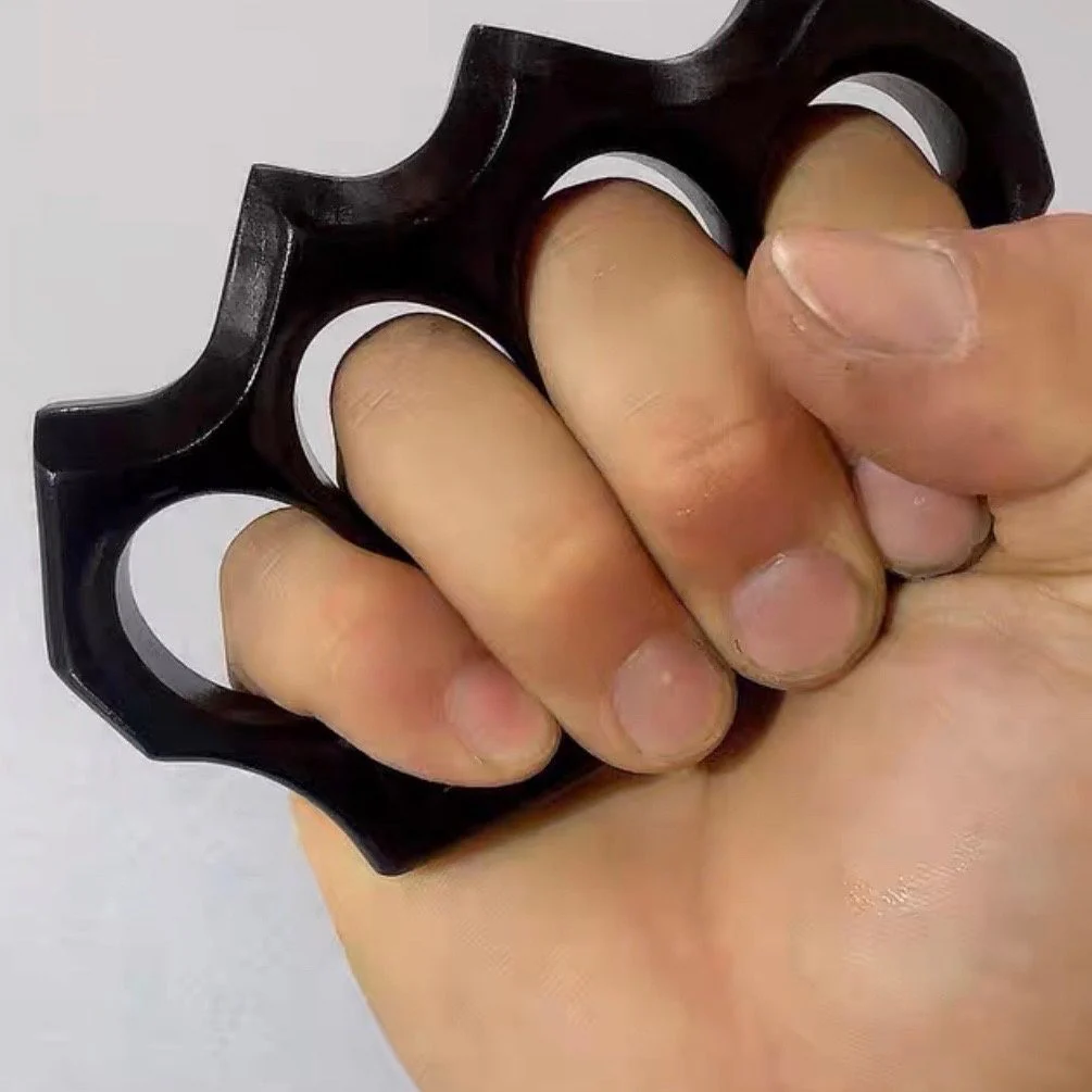 Outdoor Defense High Stiffness Knuckle Duster Boxing Window Breaker Combat Protective Gear - Image 4