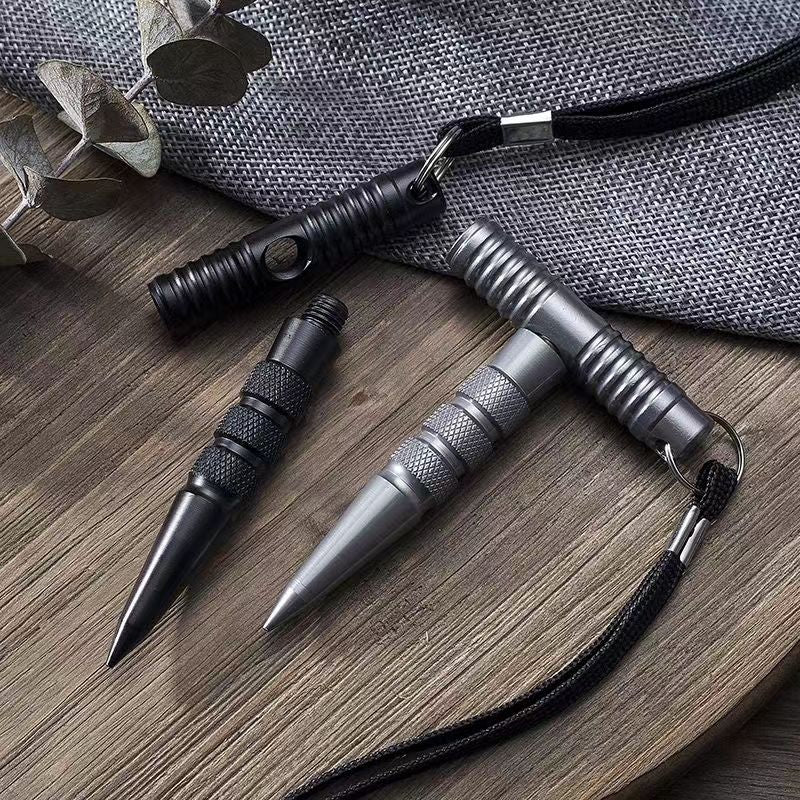 Outdoor Defensive Tactical Pen Sturdy Aluminum Window Breaker Stick - Image 4