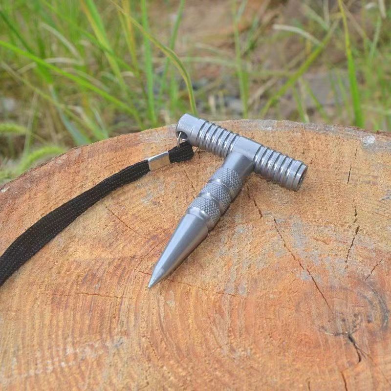 Outdoor Defensive Tactical Pen Sturdy Aluminum Window Breaker Stick - Image 5