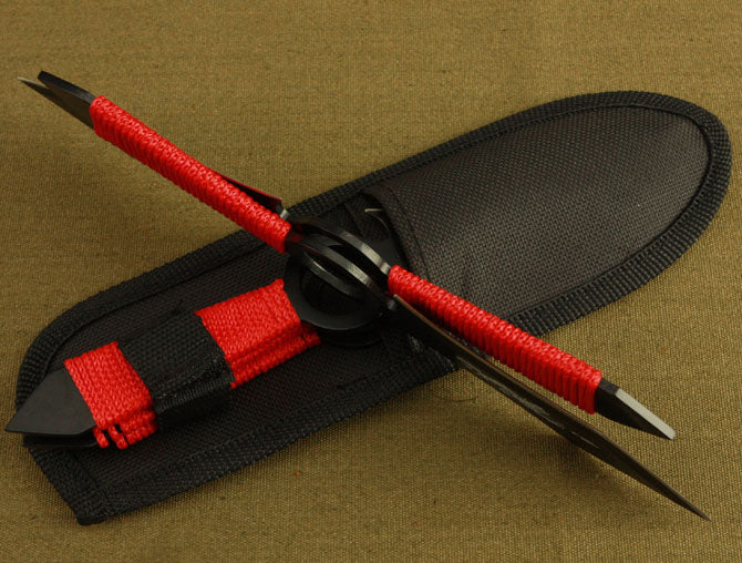 Outdoor Hunting Defense Darts Camping Tactical Knife 3PCS - Image 3