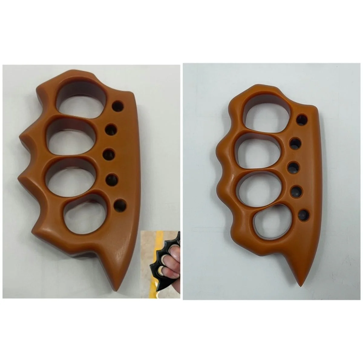 Outdoor Knuckle Duster Boxing Fighting Defense Window Breaking EDC Tools - Image 7