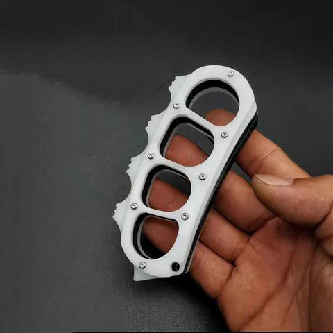 Outdoor Knuckle Duster Defense Window Breaker Boxing Guard Combat Defense EDC Tool - Image 10