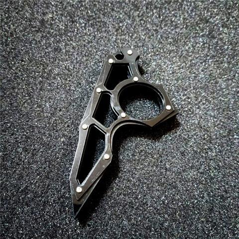 Outdoor Knuckle Duster Defense Window Breaker Boxing Guard Combat Defense EDC Tool - Image 7