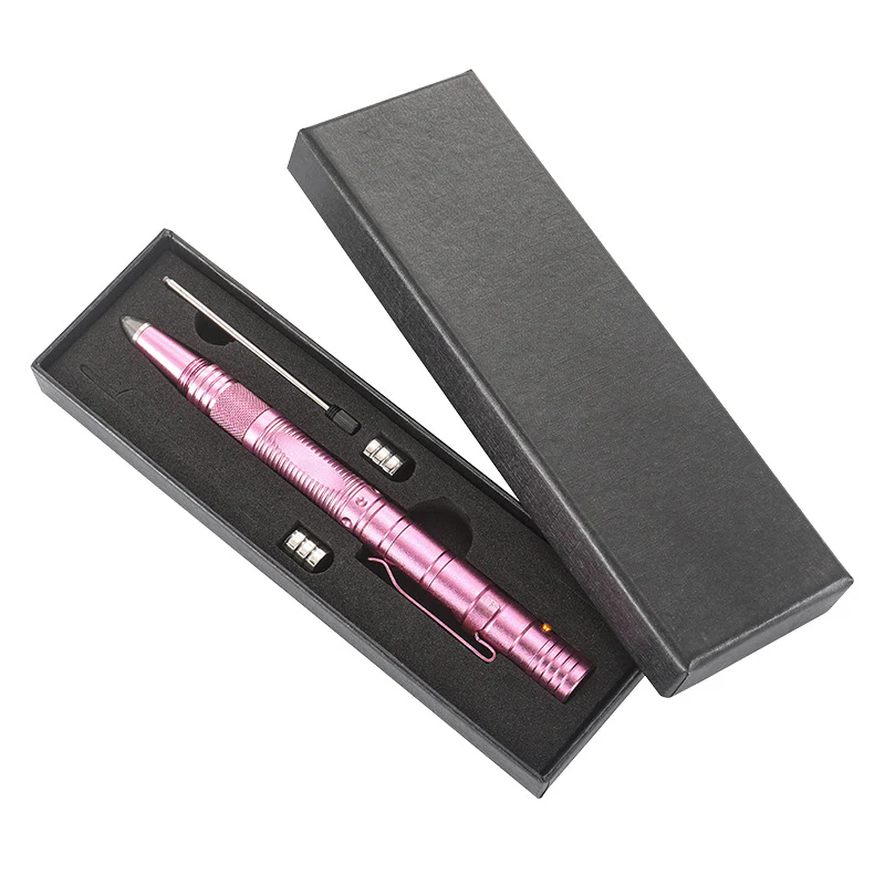 Outdoor Multifunctional Tactical Pen Defense Pocket Knife LED Lighting Window Breaker EDC Survival Tool - Image 12