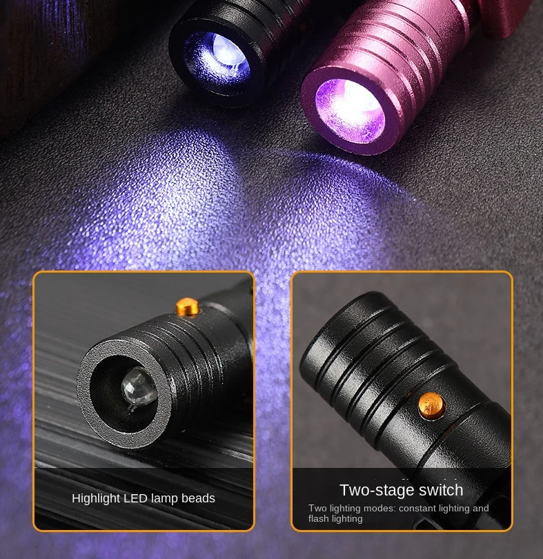 Outdoor Multifunctional Tactical Pen Defense Pocket Knife LED Lighting Window Breaker EDC Survival Tool - Image 5