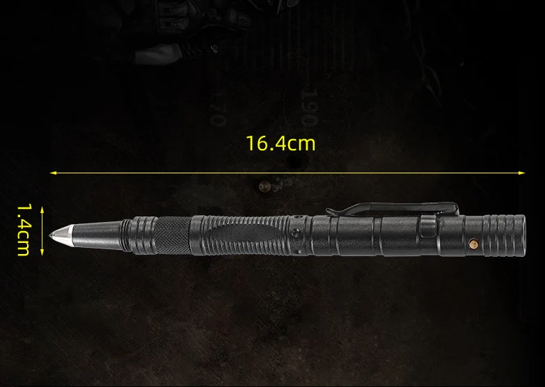 Outdoor Multifunctional Tactical Pen Defense Pocket Knife LED Lighting Window Breaker EDC Survival Tool - Image 6