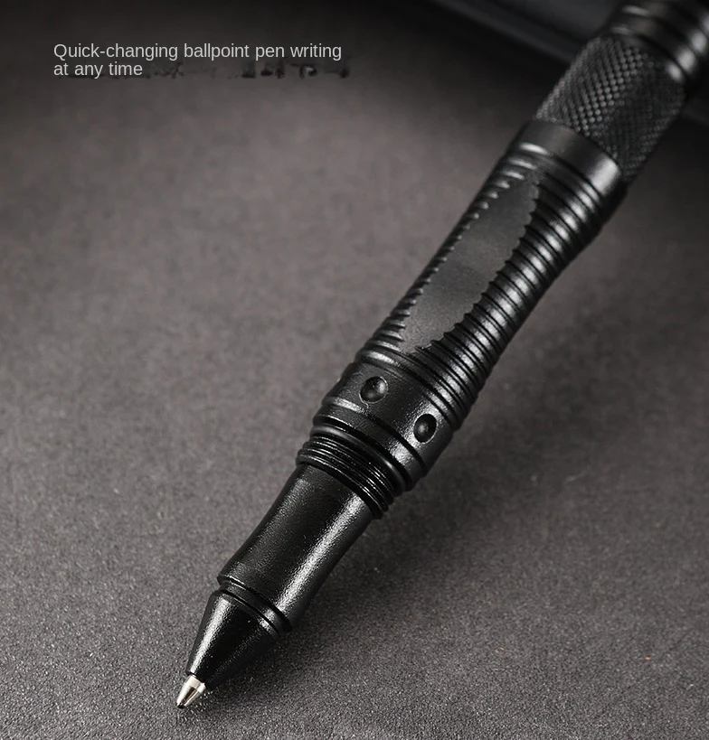 Outdoor Multifunctional Tactical Pen Defense Pocket Knife LED Lighting Window Breaker EDC Survival Tool - Image 8