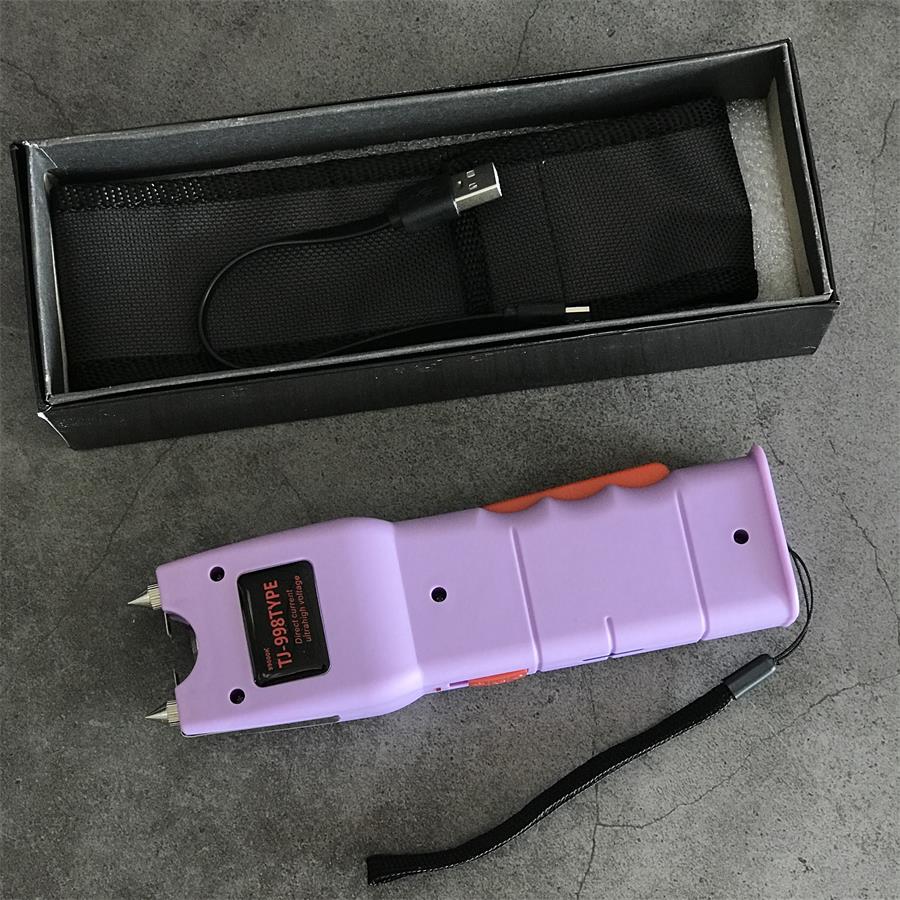 Outdoor Self-defense 998 Stun Gun Electric Baton EDC Tool - Image 13