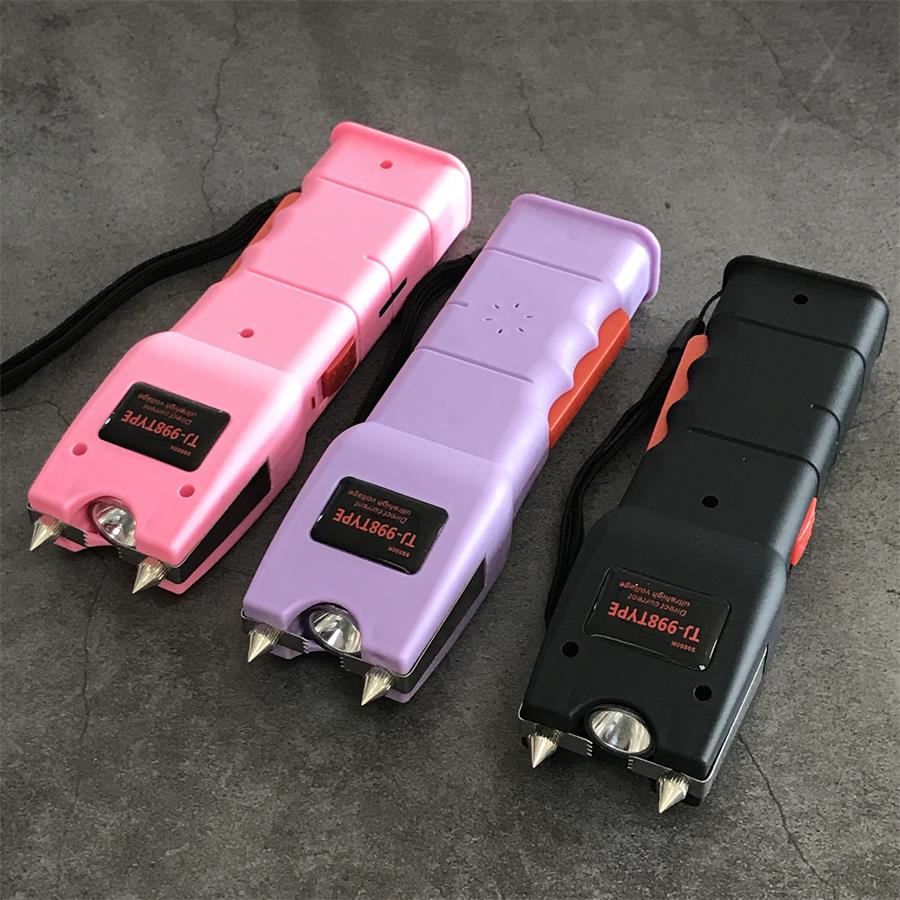 Outdoor Self-defense 998 Stun Gun Electric Baton EDC Tool - Image 2
